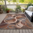 thumbnail image 4 of Dalyn Rugs Machine Washable Indoor/Outdoor Chantille ACN2167 Burgundy 3' x 5' Rug, 4 of 9