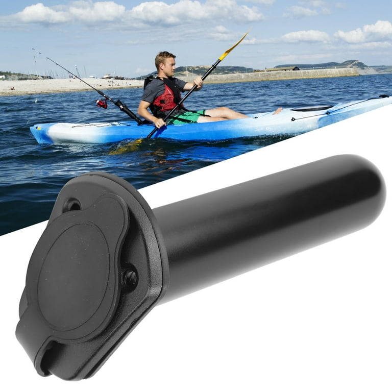 LYUMO Kayak Fishing Rod Holder, Fishing Flush Mount, ABS For Any Kayaks  Fishing Place Canoe Marine Boat 
