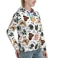 thumbnail image 6 of Kdxio Hip Hop Dog Print Womens Oversized Hoodies Sweatshirts Hooded Pullover Tops Sweaters Casual-Large, 6 of 7