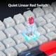 thumbnail image 2 of Ussixchare Teclado Mecánico para Juegos con Cable de 61 Teclas y Switch Rojo, 2 of 7