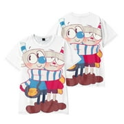 Cuphead Merch T-Shirt Summer For Women/Men Short Sleeve TShirt Casual Tee Streetwear Top