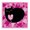 Valentine Cat Heart Love, variant on Stupell Industries Contemporary Black Framed Giclee Art, 12 x 12, by Leeza Hernandez