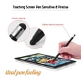 thumbnail image 4 of POINTERTECK 2 in 1  Touchscreen Stylus Pen for All Touchscreen Tablets Cell Phones with 8 Extra Replaceable Soft Rubber Tips 4Black, 4 of 5