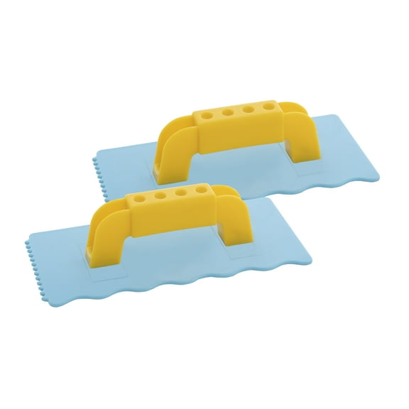 Superio Snow Sand Beach Toys Snow Smoother for Snow Block Sand Brick, 2 yelow