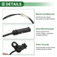 thumbnail image 3 of Sensor de velocidad de rueda ABS Unique Bargains ABS Sensor No.34526874877/34526875384 para BMW 7 Series G12 2017 1 Pc Frontal Izquierdo Frontal Derecho, 3 of 7