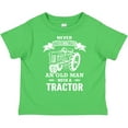 thumbnail image 3 of Inktastic Old Man Tractor Boys Toddler T-Shirt, 3 of 5