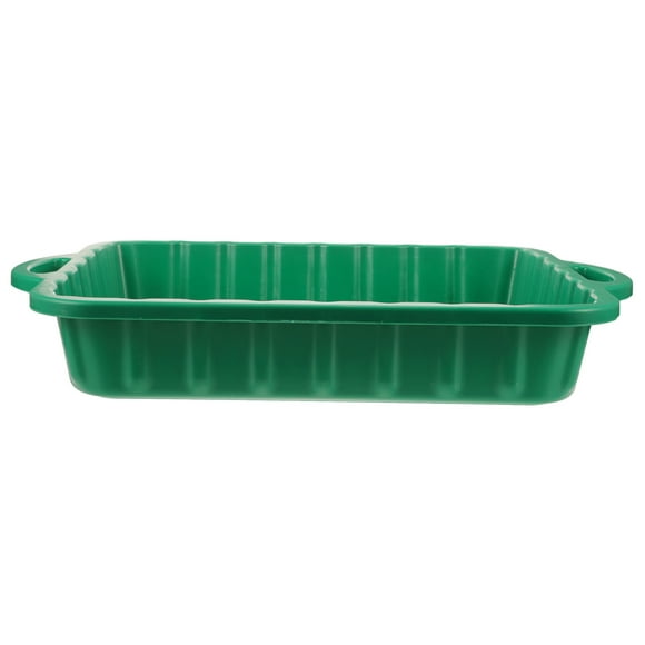 unbranded Car Oil Drip Pan Oil Drain Pan Plastic Green 1Set