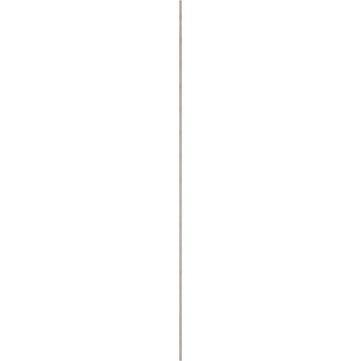 Ekena Millwork 94"H x 5/8"T Wabash PVC Adjustable Decorative Slat Wall Panel Kit, Unfinished (contains 23 Slats + 1 Straight Edge Starter Slat)