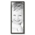 thumbnail image 2 of ArtToFrames 10" x 25" Dark Brown Picture Frame, 10x25 inch Brown Wood Poster Frame (WOM-4757), 2 of 7