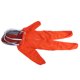 thumbnail image 2 of Traje de apicultura de una pieza con capucha de velo para niños, ropa protectora de apicultura (naranja L), 2 of 14