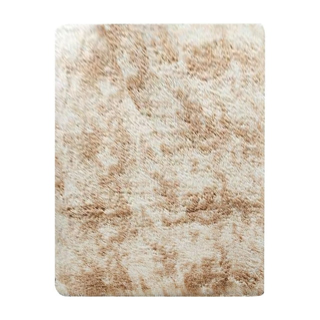 Binmer Solid Color Carpet Thickened Silk Wool Living Room Carpet Bedroom Carpet Stock