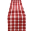 thumbnail image 1 of Yourtablecloth Cotton Checkered Runner Red Christmas Plaid, 14 x 72, 1 of 3