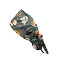 thumbnail image 2 of Working Cap for Women, Adjustable Elastic Band Halloween Beanie Hat Work Scrub Cap with Sweatband, 2 of 6