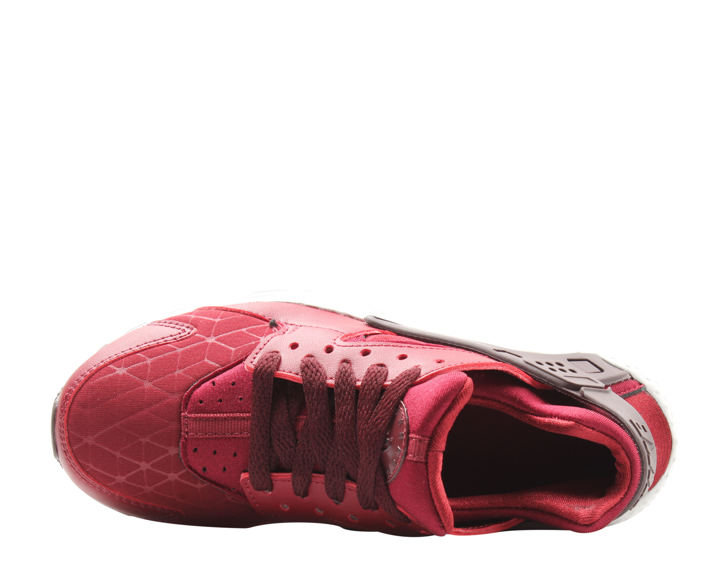 Nike Huarache Run TU (GS) Team Red/Burgundy Big Kids Running Shoes AV3228-600 - image 4 of 6
