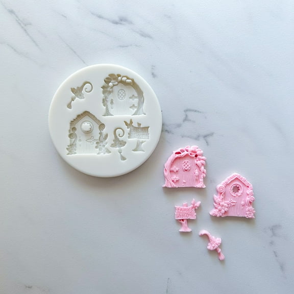 FAIRY THEME BAKING MOLD FOR CUPCAKES, CAKEPOPS, CHOCOLATE STRAWBERRIES, PRETZELS & RICE KRISPIES…