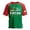 Green2, variant on Men's Eagle Letter Graphic Street T-Shirt, Oversized Short Sleeve Crewneck Tee for Daily Wear and Outdoor Activities