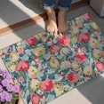 thumbnail image 4 of Pioneer Flower Floral Print Pattern Door Rugs,Washable Non Slip Door Mats Indoor,Decorative Door Mats,Entry Mat Indoor for Entrance,Bedroom,Kitchen,Bathroom,20"x32", 4 of 6