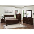 thumbnail image 2 of Bowery Hill Queen Sleigh Panel Bed in Cappuccino, 2 of 2