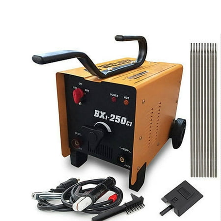 Zimtown ARC Stick Welder, Dual 110V/220V Voltage 250 Amp Welding Machine Include Accessories Set, AC Stick Rod Torch Electrode Tool, Feed Fan Automatic