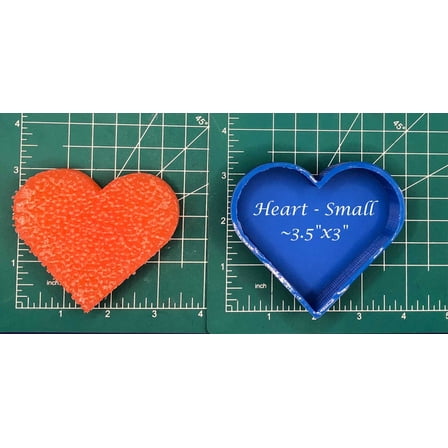 Heart Silicone Freshie Mold - 3"