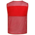 thumbnail image 4 of breaise Kids Mesh Volunteer Activity Vest Parent-Child Sleeveless Jacket for Outdoor Activities Uniform Vests with Pockets, 4 of 6
