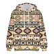 thumbnail image 1 of Sudadera de manga larga con capucha y estampado 3D de vaquero occidental de moda informal para hombre Pompotops  oipoqjl38932, 1 of 4