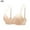 Beige, variant on Jsaierl Womens Lace Bras Wireless Lift T-shirt Bras Seamless Padded Bralettes Elegant Everyday Full Figure Bras 2 Pack