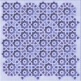 thumbnail image 1 of Ahgly Company Machine Washable Indoor Square Transitional Slate Blue Area Rugs, 5' Square, 1 of 7