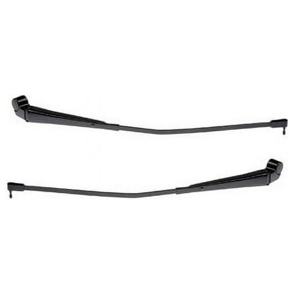 Front Windshield Wiper Arm Set 2 Piece Set - Compatible with 1983 - 1991 GMC S15 Jimmy 1984 1985 1986 1987 1988 1989 1990