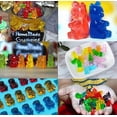 thumbnail image 3 of Gummy Bear Silicone Mold 4pcs, Non-stick Chocolate Candy Mold 2 Droppers Food Grade, 3 of 3