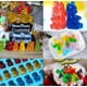 thumbnail image 3 of Gummy Bear Silicone Mold 4pcs, Non-stick Chocolate Candy Mold 2 Droppers Food Grade, 3 of 3