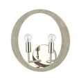 thumbnail image 2 of Elk Home 12-Inch Wide Retro Rings Sconce, Modern, Sandy Beechwood, 2 of 4
