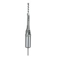 thumbnail image 1 of Labymos 1/4-inch Woodworking Mortising Chisel Square Drill Bit Professional Square Hole Extended Drill Countersink Bit, 1 of 8
