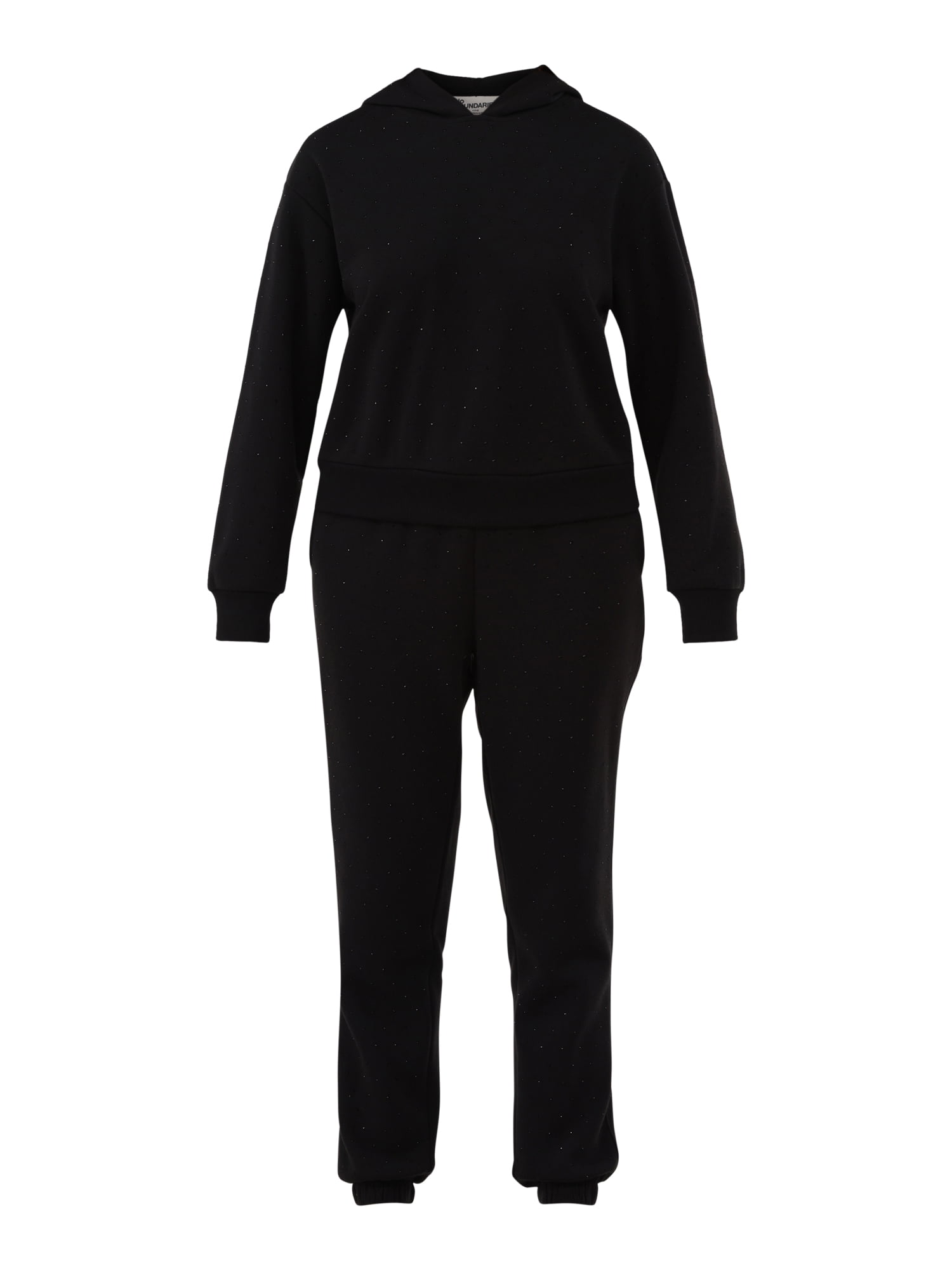 No Boundaries Rhinestone Hoodie & Joggers Set, 2-Piece No Boundaries Rhinestone Hoodie & Joggers Set, 2-Piece