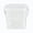 Clear #L, variant on Clear Small Groceries Storage Containers with Airtight Lids and Handle, Panel Synthetic Bin for Pantry Kitchen Organization, Nibbles Dry Items Produce, 3.4X3.2X3.2In