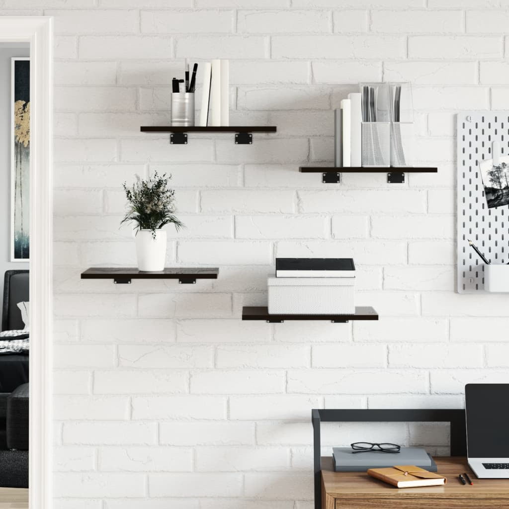 vidaXL Floating Shelf Wall Bookshelf Board for Living Room Engineered Wood