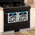 thumbnail image 2 of 2 Pcs Funny Kitchen Towels,I Just Want To Go Camping and Take Naps Microfiber Dish Towels,Kitchen Tea Towels,Kitchen Towel Set (18" X 26"), 2 of 3