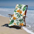 thumbnail image 4 of Beach Towel Fruit Loquat Pattern Beach Towels Beach Blanket Pool Yoga Gym Swimming Bath  Towel  Gift, 4 of 8