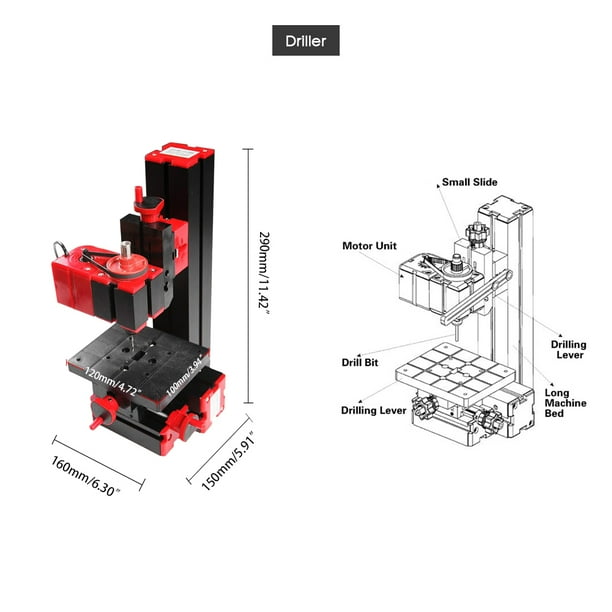 6 in 1 mini lathe online