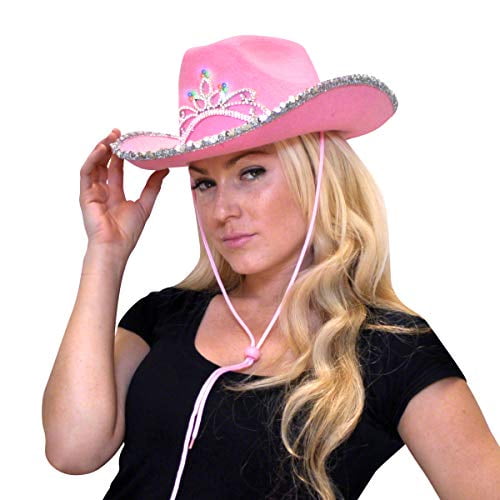 HPWF Western Bride’s Cowgirl Hat with Veil Straw Cowgirl Hat for Bachelorette Party Supplies