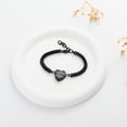 thumbnail image 5 of [Personalize Your Wings Were Ready But My Heart Was Not - Heart Urn Pendant Cremation Jewelry for Ashes Holder Locket Length Adjustable Memory Funeral Bracelet Memorial Jewelry, 5 of 6
