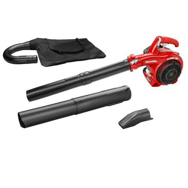Homelite UT26HBV 150 MPH 400 CFM 26cc Gas Handheld Blower Vacuum
