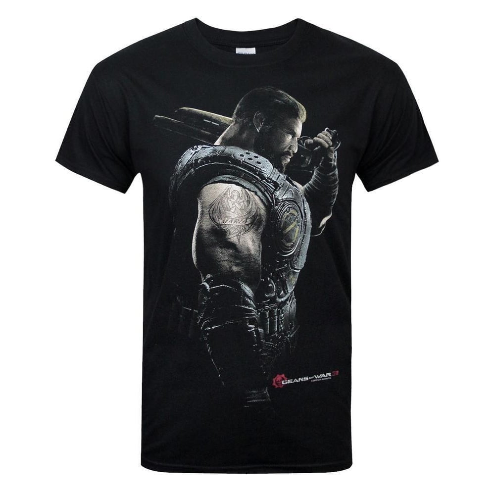 aftale Ocean klipning Gears of War Mens Soldier T-Shirt - Walmart.com
