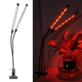 thumbnail image 4 of USB 5V 12W Green House Grow Light Lamps for Indoor Plants Dual Head LED Adjustable, 4 of 15