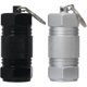 thumbnail image 1 of Llavero de aluminio KAIYANG resistente al agua contenedor de pastillas negro y plateado 2 unidades, 1 of 5