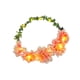 thumbnail image 5 of Tocado de corona floral para niñas, crisantemo, para disfraces de actuación en el escenario. Ciruela blanca, 5 of 9
