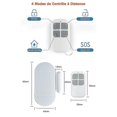 thumbnail image 5 of Alarma de puerta inalámbrica antirrobo con control remoto para puertas y ventanas, 5 of 5
