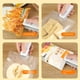 thumbnail image 4 of Inteprter Sellado conveniente de bolsas de alimentos, sellador de aperitivos, máquina de refrigerador, Mini sellador de bolsas, resistente a la Organizadores de utensilios de cocina blanco, 4 of 6