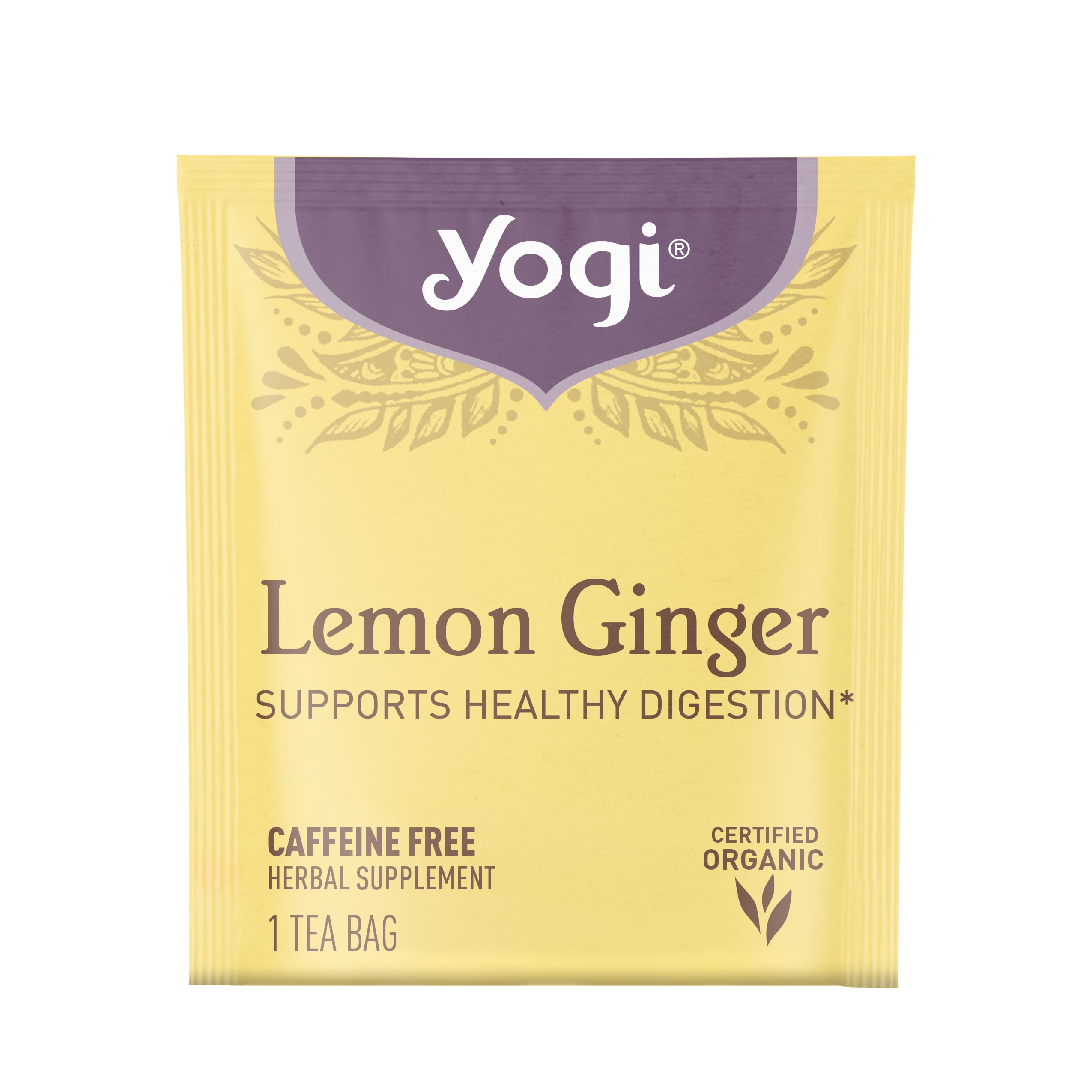 Yogi Lemon Ginger 16 tea bags – Healthy Options