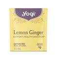 thumbnail image 6 of Yogi Tea Lemon Ginger, Caffeine-Free Organic Herbal Tea Bags, 16 Count, 6 of 8